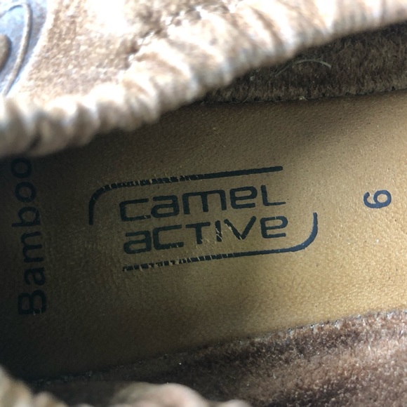 Camel Active leather tan ballet flats size 9 - Picture 4 of 10
